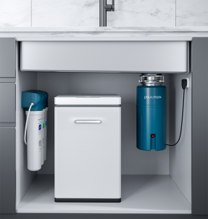 Мойка кухонная Paulmark Next-Skew PM887444-GM воронёная сталь